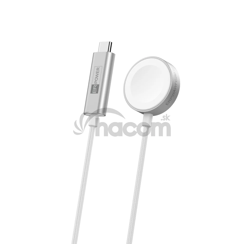 ER POWER MFW 7,5W nabíjačka pre Apple Watch - biela