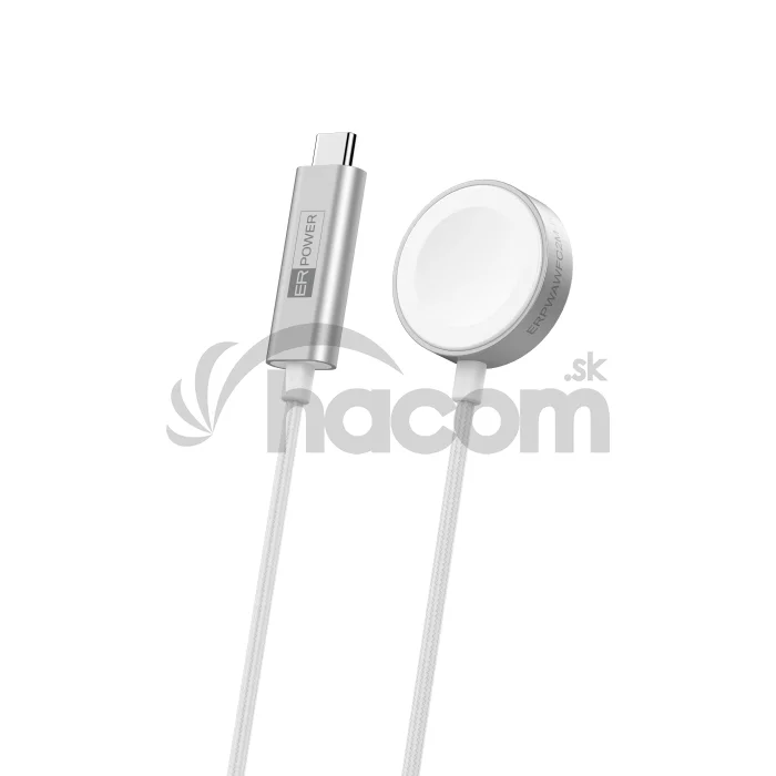 ER POWER MFW 7,5W nabíjačka pre Apple Watch - biela