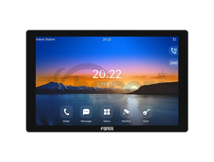 Fanvil i506W SIP vnútorná dotyková stanica, 10,1", Wi-Fi, PoE, 1080p