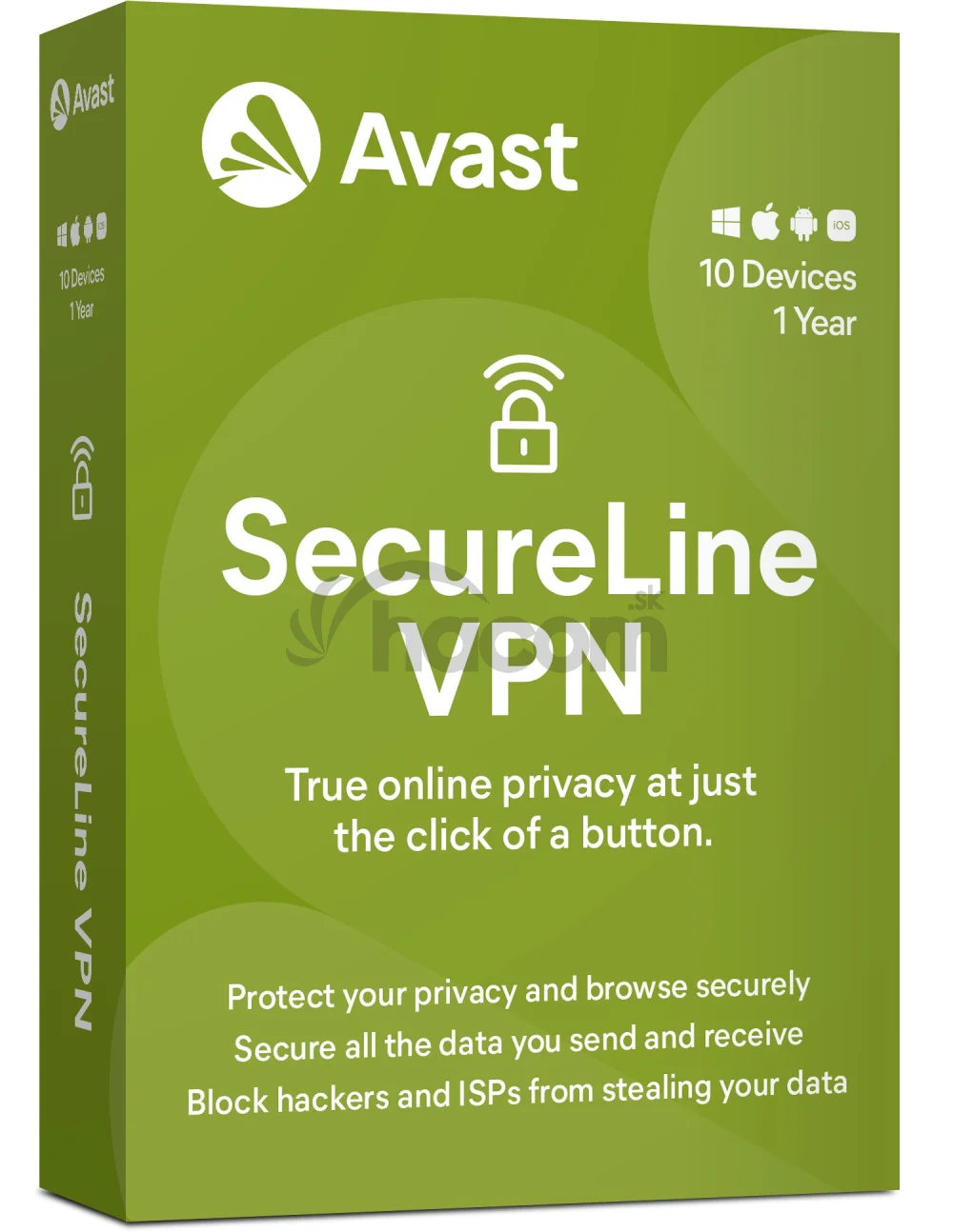 Renew SecureLine VPN Multi-device up to 10 device 1Y