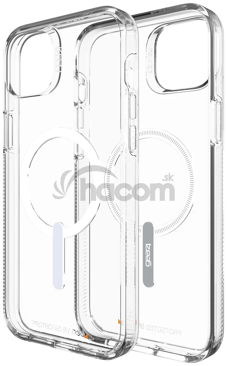 ZAGG GEAR4 Crystal Palace Snap kryt iPhone 14 Plus priehľadný