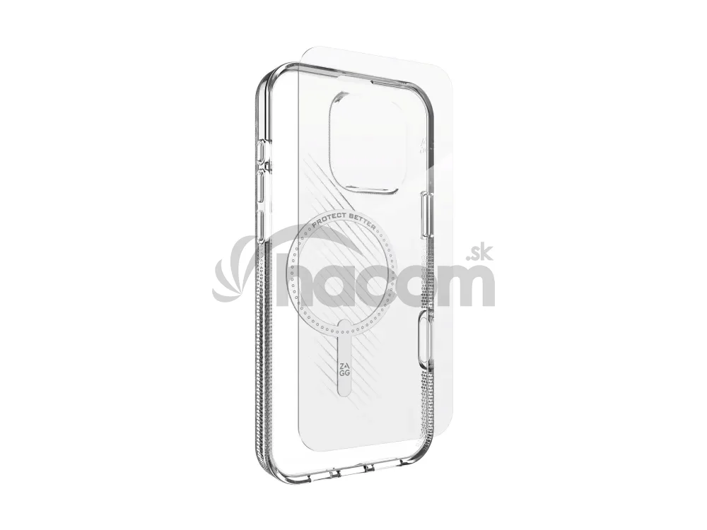ZAGG Bundle Luxe SNAP PCR sklo 360 Apple iPhone 16 Pro Max Priehľadný