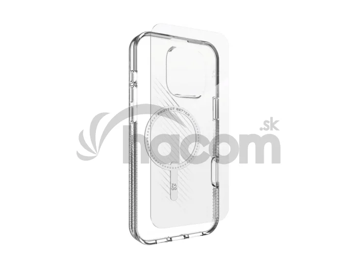 ZAGG Bundle Luxe SNAP PCR sklo 360 Apple iPhone 16 Pro Max Priehľadný