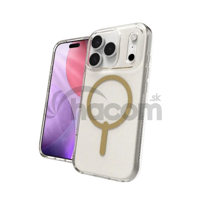 ZAGG Ochranný kryt Milan Snap Apple 17 Pro Glitter Gold