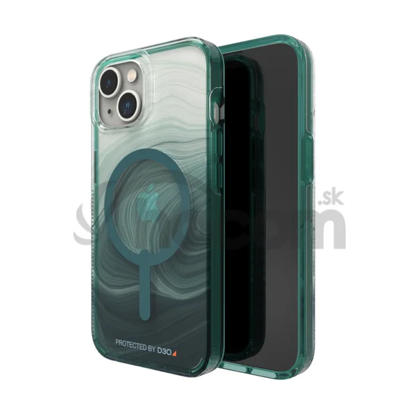 ZAGG GEAR4 Milan Snap kryt iPhone 14 zelený