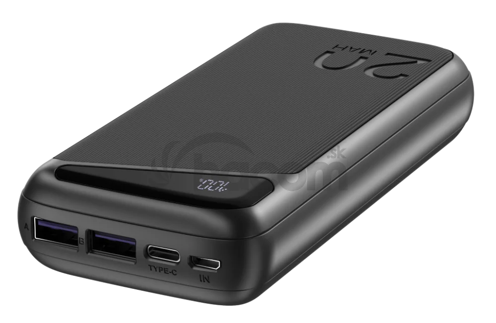 NAVITEL PWR20 MX BLACK powerbanka s kapacitou 20000 mAh