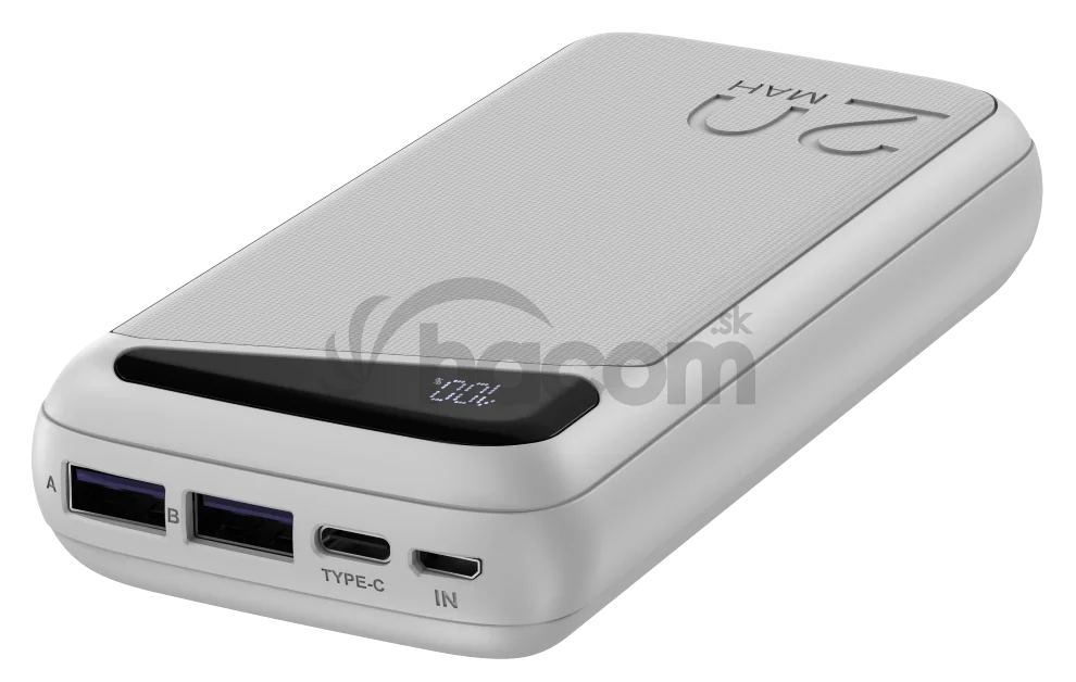 NAVITEL PWR20 MX WHITE powerbanka s kapacitou 20000 mAh