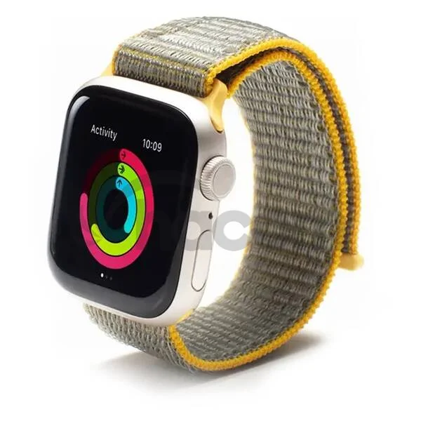 ZAGG GEAR4 šport. remienok Apple Watch 45/44/42mm žltá