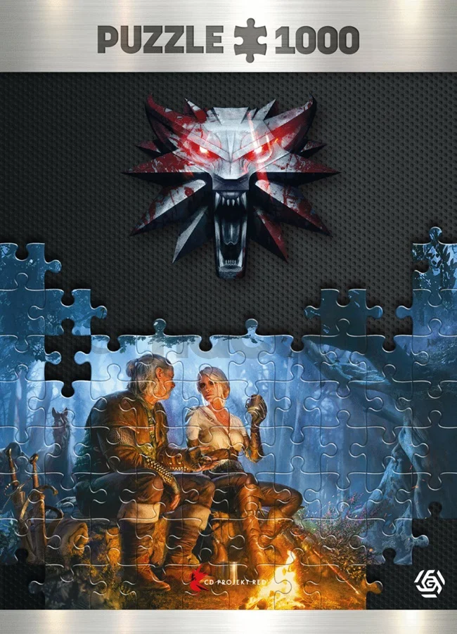 GLO GAMING PUZZLE: THE WITCHER: JOURNEY OF CIRI
