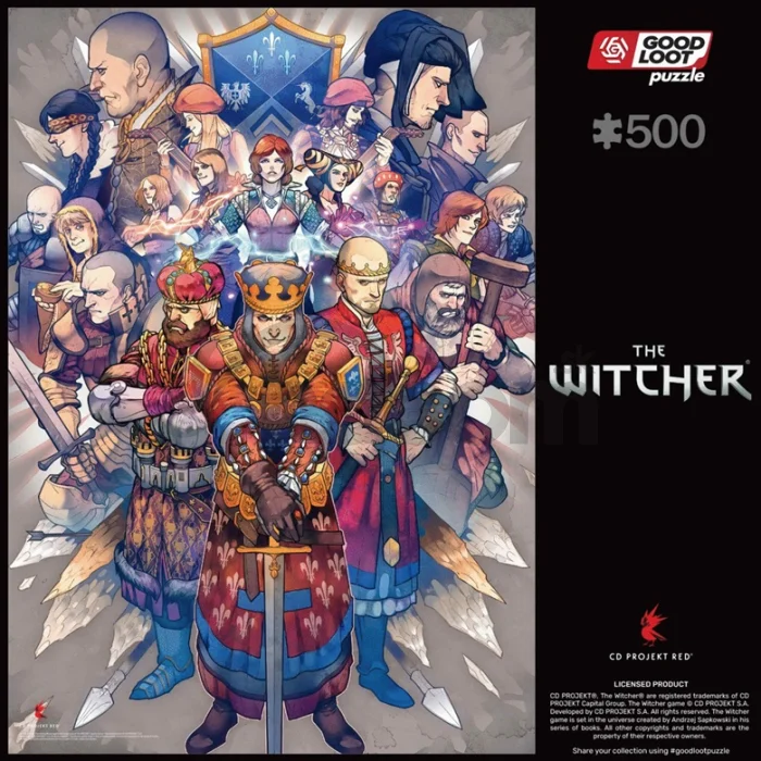 GLO GAMING PUZZLE: THE WITCHER NORTHERN REALMS