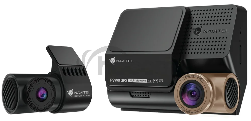 NAVITEL RS990 s rozlíšením 4K hlasovým ovládaním a GPS