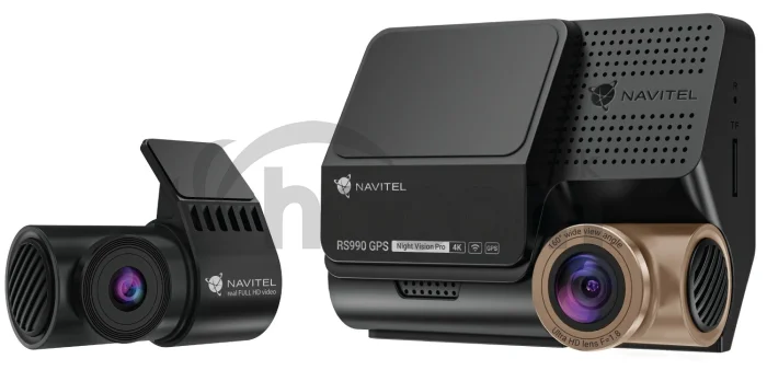 NAVITEL RS990 s rozlíšením 4K hlasovým ovládaním a GPS