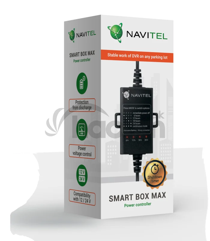 Ochrana proti vybitiu do auta NAVITEL Smart Box Max