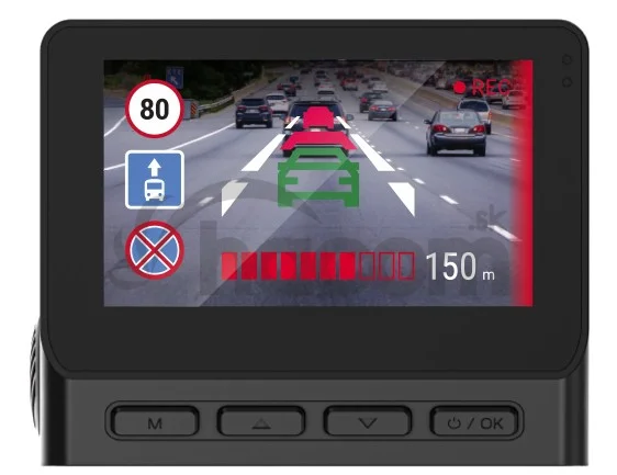 RS984 GPS autokamera s rozlíšením 4K a wifi