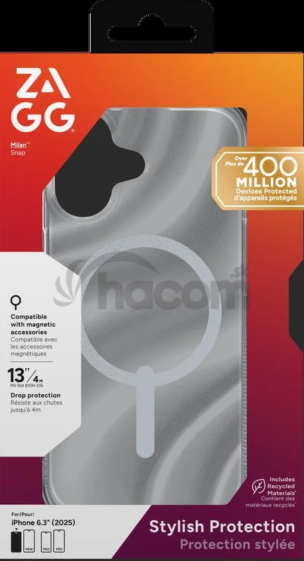 ZAGG Ochranný kryt Milan Snap Apple 17 Glitter Swirl