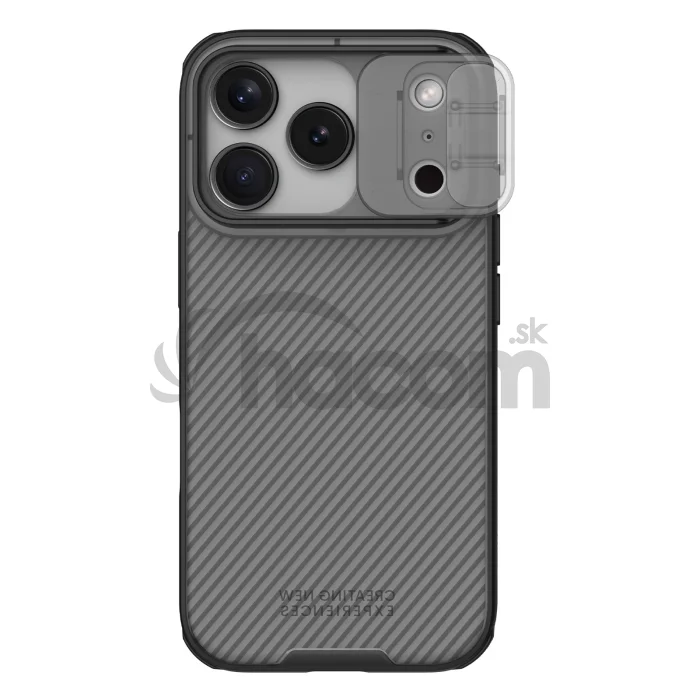 Nillkin CamShield PRO Zadný Kryt pre Apple iPhone 17 Pro/18 Pro Transparent Black