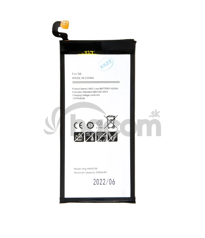 Samsung S6 batéria EB-BG920ABE Li-Ion 2550mAh (OEM)