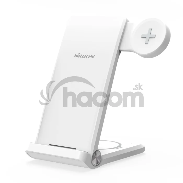 Nillkin PowerTrio 3v1 Bezdrôtová Nabíjačka pre Samsung Watch White