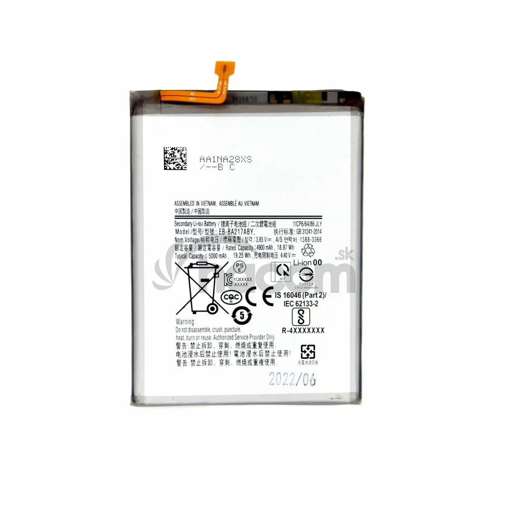 Samsung A21s batéria EB-BA217ABY Li-Ion 5000mAh (OEM)