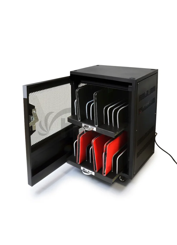 PORT CONNECT CHARGING CABINET 20 UNITS, čierny