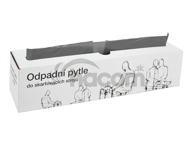 Odpadové vrecia typ III, čierne