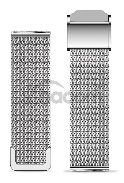 Náhradný kovový remienok pre Aligator Watch Grace 16mm, strieborný