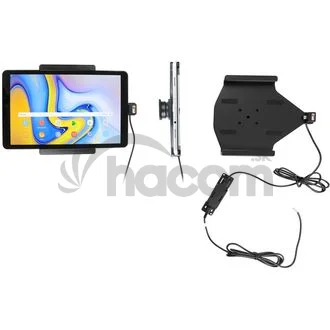 Brodit držiak do auta na Samsung Galaxy Tab A 10.5 SM-T590/SM-T595d bez púzdra, so skrytým nabíjaním