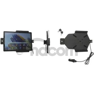 Brodit držiak na Samsung Galaxy Tab A8 (SM-X200/SM-X205), uzamykateľný, s nabíjaním z CL/USB