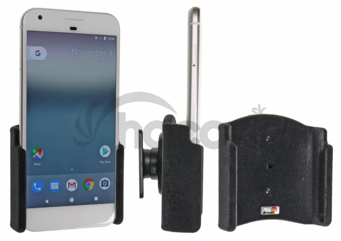 Brodit držiak do auta na Google Pixel 2 XL bez púzdra, bez nabíjania, zamat