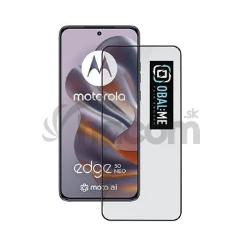 OBAL:ME 5D Tvrdené Sklo pre Motorola Edge 50 Neo/60 Neo Black
