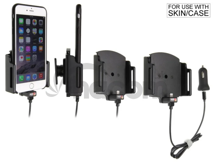 Brodit držiak do auta na Apple iPhone 6 Plus v púzdre, nastaviteľný, s nabíjaním z cig. zapal./USB