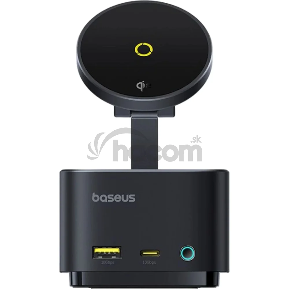 Baseus Nabíjacia stanica MagPro 7v1 s bezdrôtovým nabíjaním 15W cosmic black