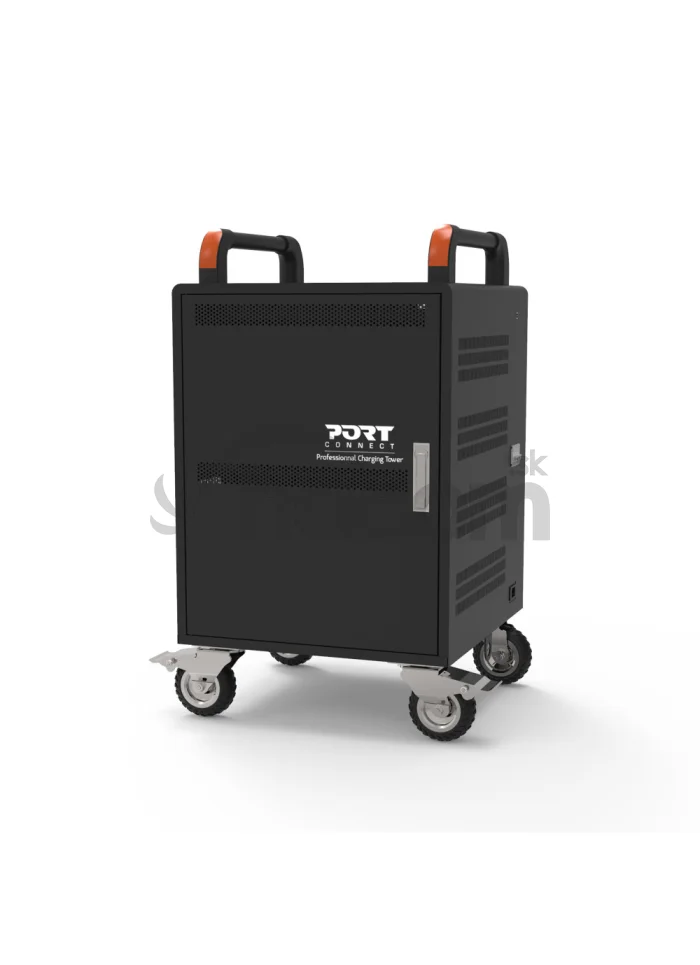 PORT CONNECT CHARGING CABINET 20 Notebooks + RACK 1xU 19'', čierny