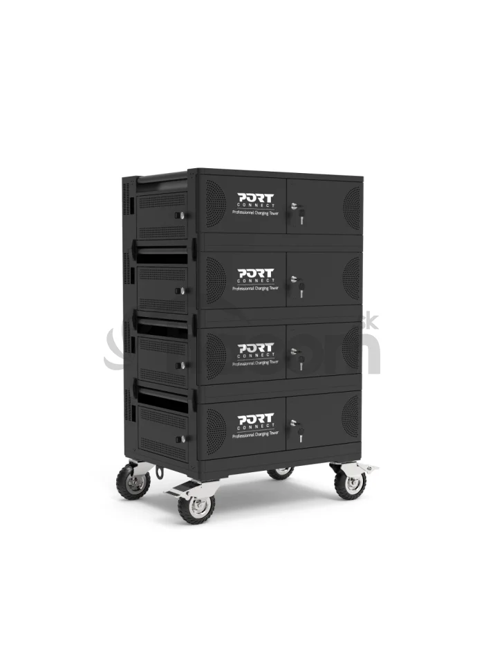 PORT CONNECT CHARGING CABINET 6 Notebooks USB-C, čierny