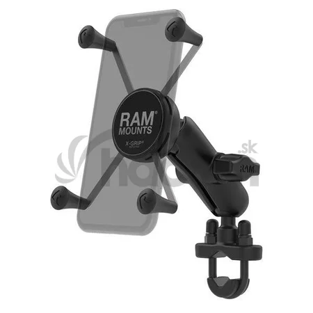 RAM zostava - veľký držiak X-Grip so stredným ramenom a úchytom U-Bolt na priemer 0,50" až 1,25"