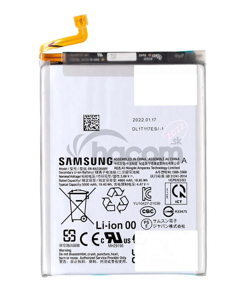 Samsung Batéria EB-BA336ABY Li-Ion 5000mAh(Service Pack)
