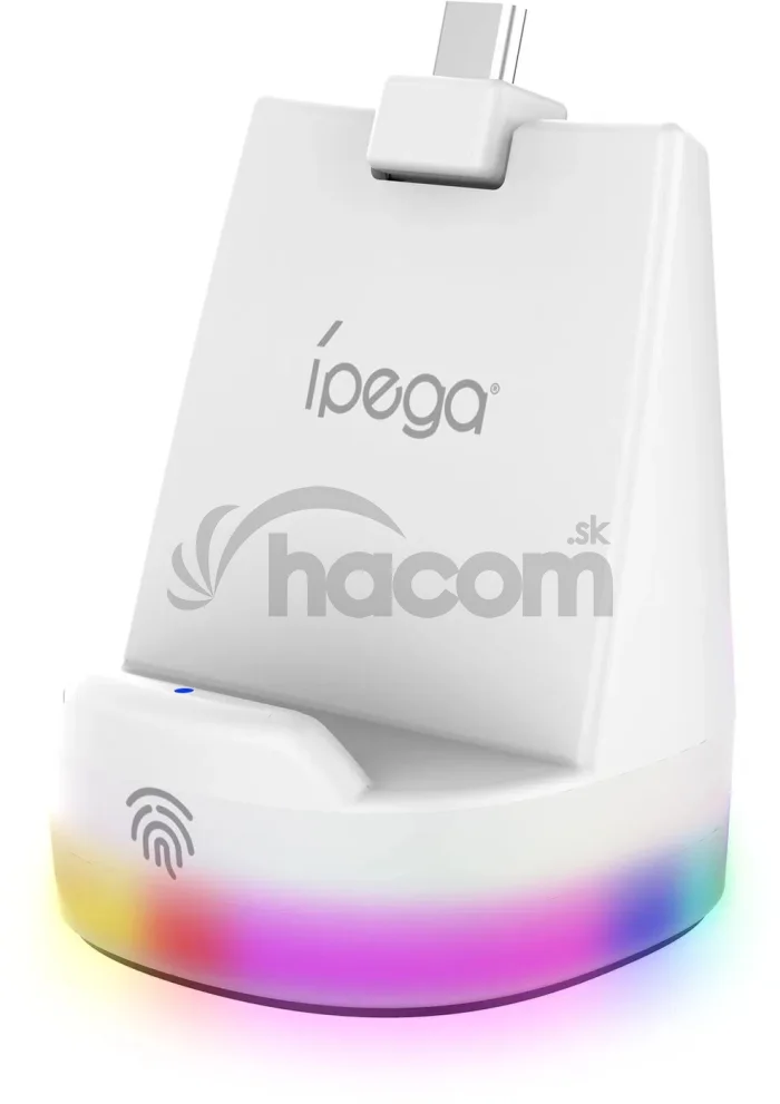 iPega P5P25 Mini Magnetický Nabíjací Stojan pre Playstation Portal Remote Player White