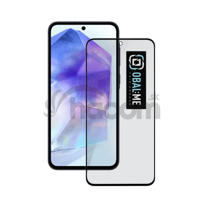 OBAL:ME Privacy 5D Tvrdené Sklo pre Samsung Galaxy A55 5G Black