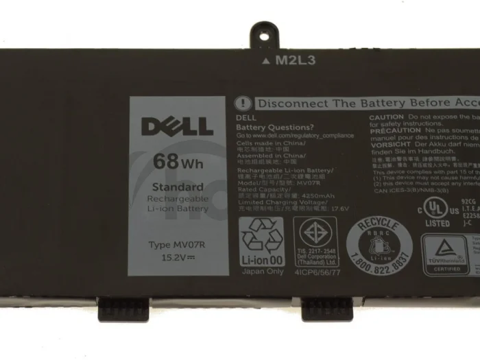 Dell Batéria 4-cell 68W/HR LI-ON pre G3 3500, 5500, SE 5505