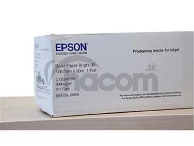 EPSON Bond Paper Bright 90, 1067mm x 50m