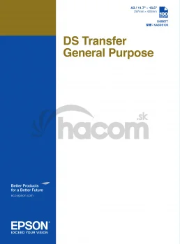 EPSON Viacúčelový transferový papier DS, listy A3