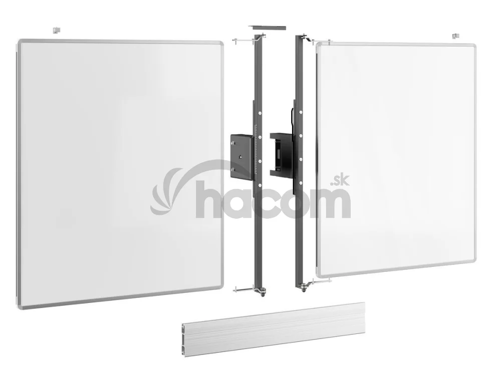 Vogel's RISE WBS86M keramické tabule so závesmi pre 86" obrazovky na stojanoch RISE 5xxx