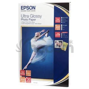 EPSON Ultra Glossy Photo Paper 10x15,300g (20listov)
