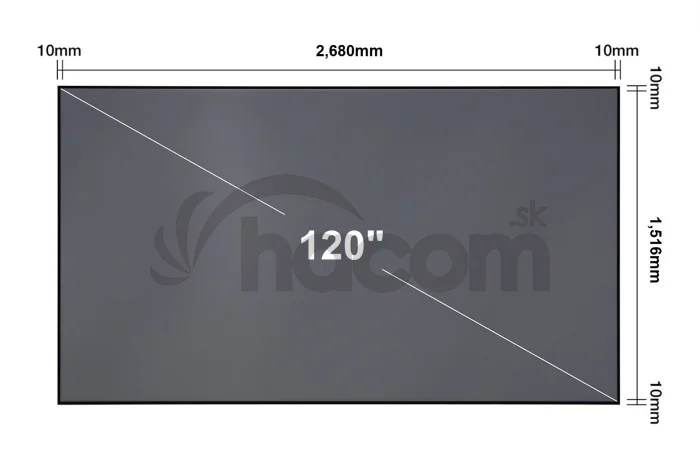 Epson plátno Laser TV 120" Screen - ELPSC36