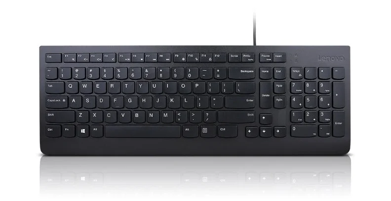 Lenovo Essential/Drôtová USB/HU layout/Čierna
