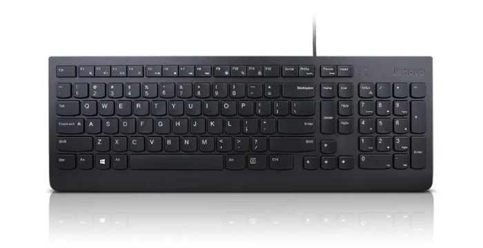 Lenovo Essential/Drôtová USB/HU layout/Čierna