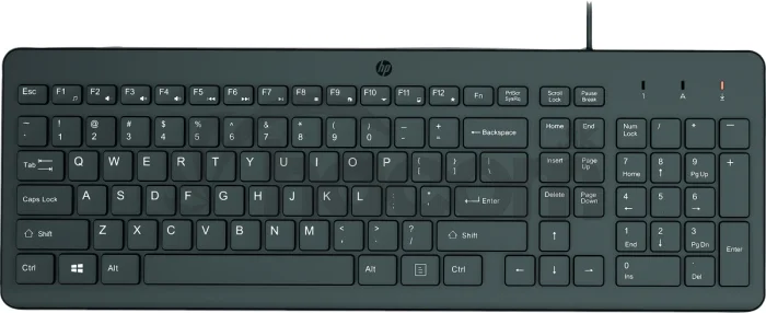 HP 150/Drátová USB/UK layout/Čierna