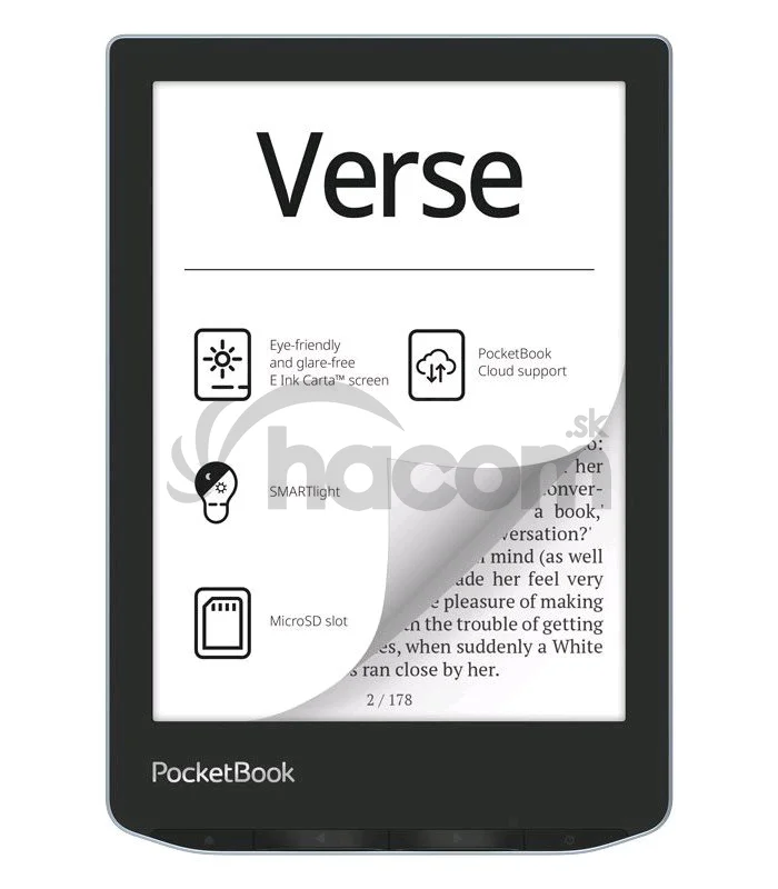E-book POCKETBOOK 629 Verse Bright Blue, modrý