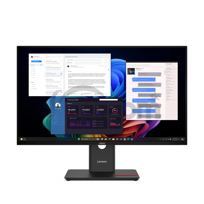 Lenovo ThinkVision/T27UD-40/27"/IPS/4K UHD/60Hz/4ms/Čierna/3R