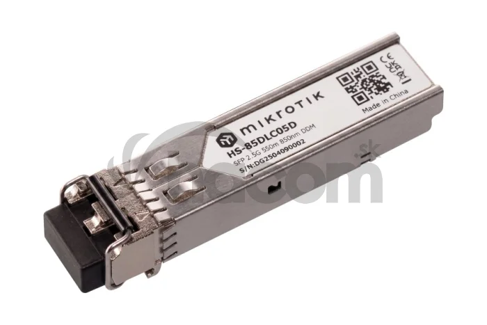 Mikrotik HS-85DLC05D, SFP1.25G/2.5G MM 550m 850nm, Dual LC-connector